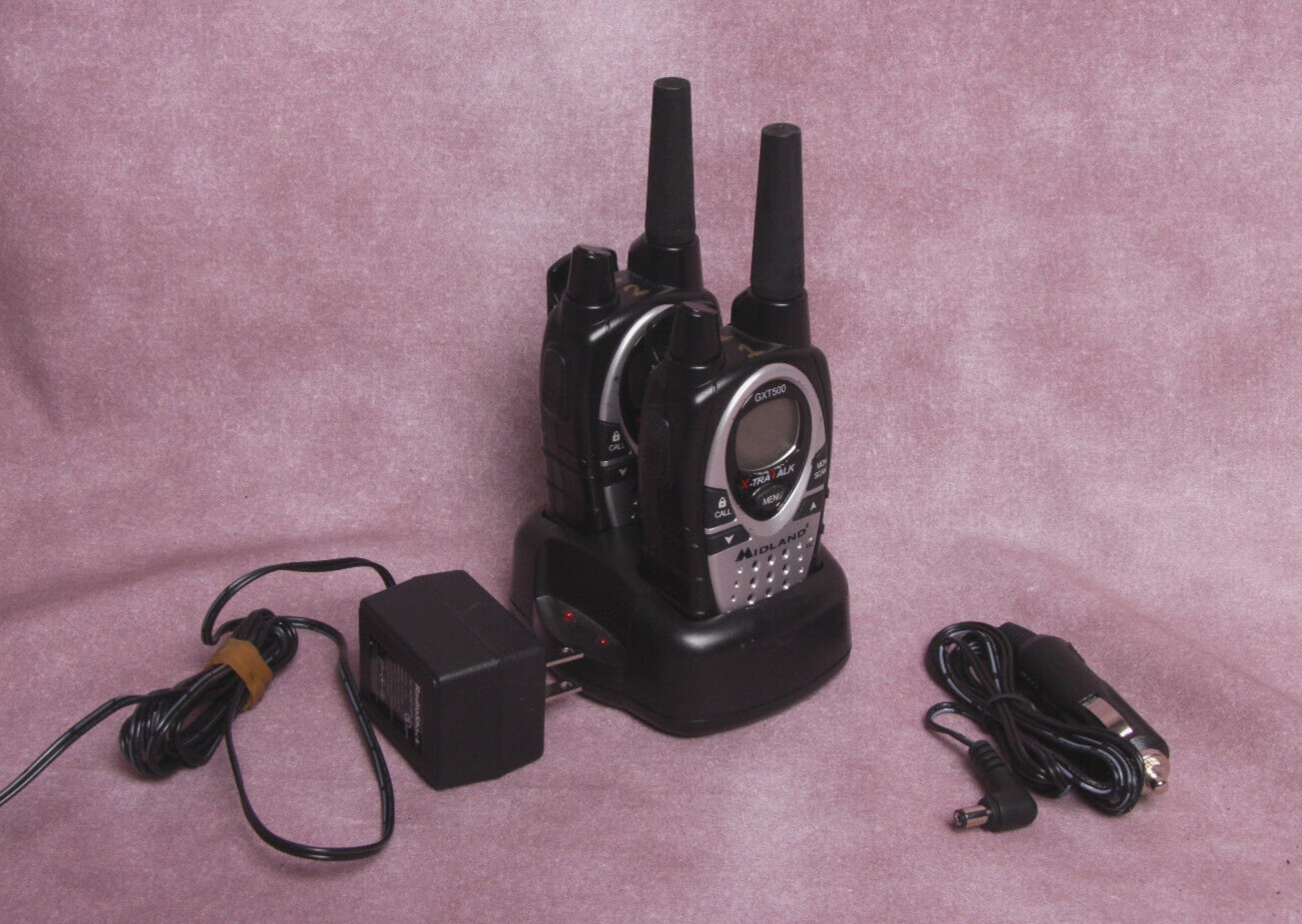 Midland GTX500 Walkie-Talkie FRS Radios- Set of 2 - Highest 