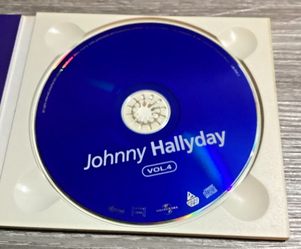 Johnny Hallyday Vol. 4 Best of Compilation CD Digipack Universal LN - Image 3 of 4