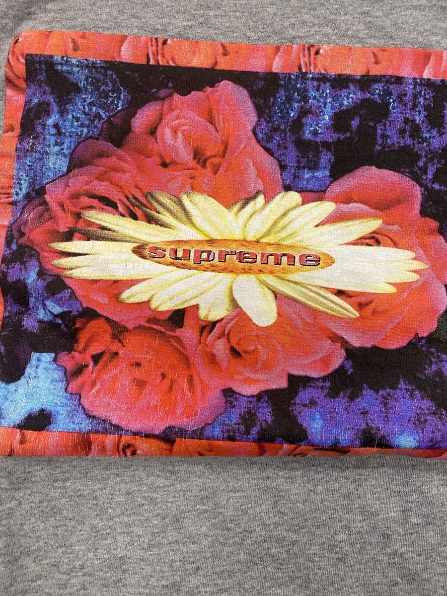 Supreme flower hotsell shirt long sleeve