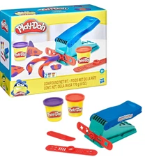Play-Doh Fun Factory Set - Extruder Toy with 2 Play-DohCreative Play for Kids 3+