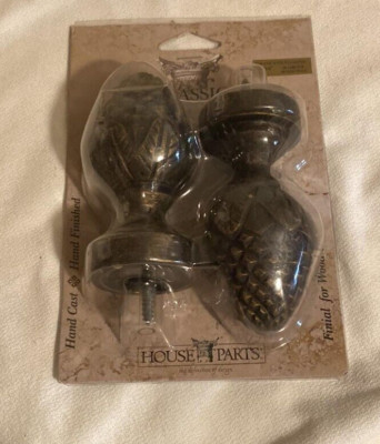 Classic Home Hand Cast & Finished Finials For Wood Pole 1-3/8 Pineapple