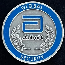 Abbott Global Security Challenge Coin