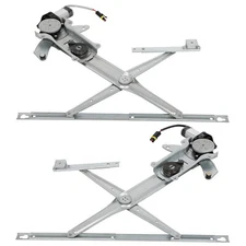 For 1993-1998 Jeep Grand Cherokee ZJ Front  Power Window Regulator w/ Motor New