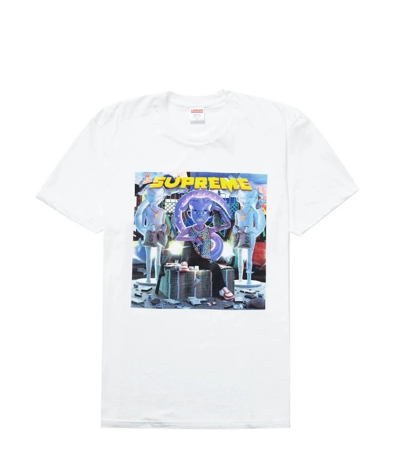 Tee shirt blanc Supreme Richest FW21 taille XL