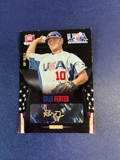Gray Fenter 2014 USA Baseball 18 U National Team Gold Ink Auto #36 Orioles /49