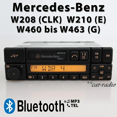Original Mercedes Classic BE1150 Bluetooth Radio MP3 W208 W210 W460 W461 W463 - Bild 1 von 4