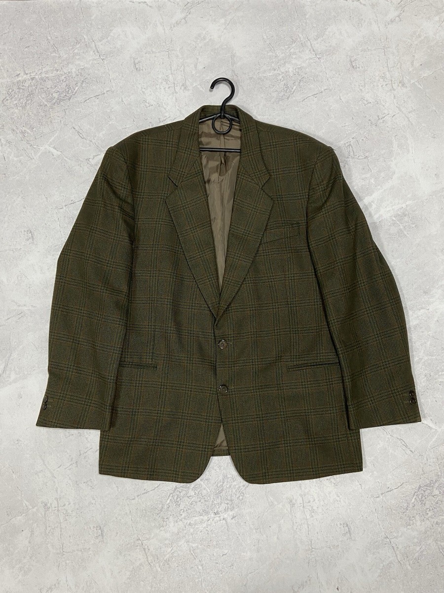 Yves Saint Laurent Blazer Jacket Buttons Vintage Luxury Coat