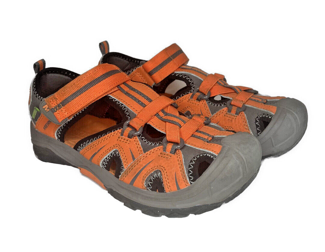 Merrell Hydro Sandali Acqua Scarpe da Pescatore Outdoor Arancione Giovani Ragazzi 2W