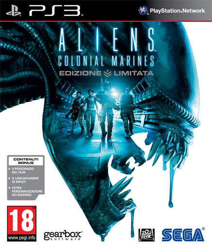 Aliens Colonial Marines Limited Edition PS3 Playstation 3 SEGA