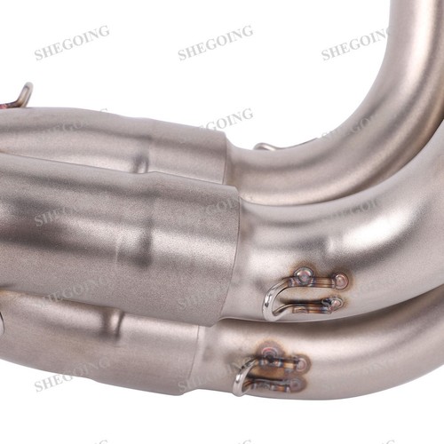 For Triumph Street Triple 765 R/ RS 765RS 2017-2022 Stainless Exhaust Front Tube - Picture 7 of 8