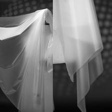 Waterproof Frosted Tpu Fabric Semi Transparent Cloth DIY for Raincoat Costume