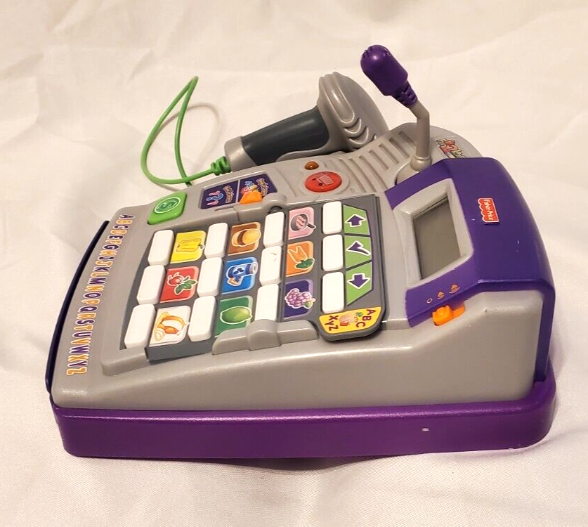 Cash Register Vintage Fisher Price Toy By EMNelson On Cash