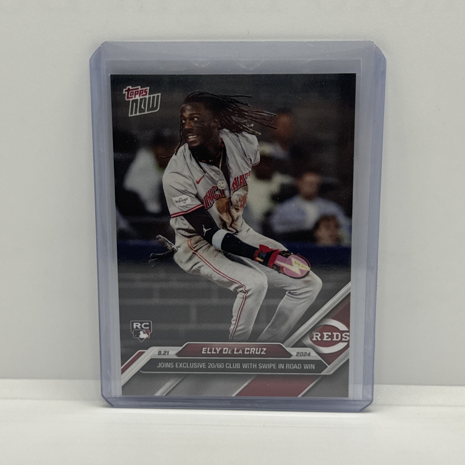 2024 Topps Now Elly De La Cruz Rookie 20/60 Club #577 Reds RC