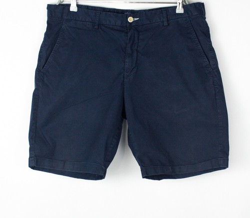 GANT Uomo Casual Elasticizzato Regular Chino Pantaloncini Bermuda Taglia  W32 | eBay