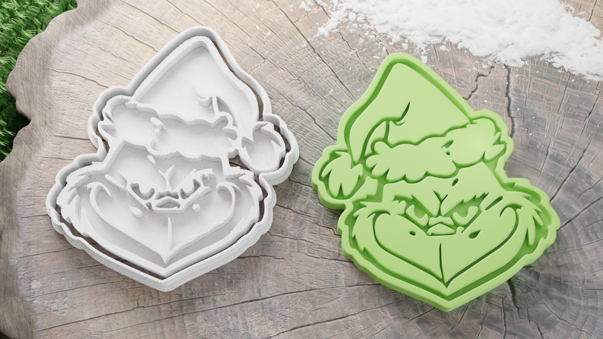 Grinch Stole The Grinch Cookie Cutter 3D Printed Grinch Hand