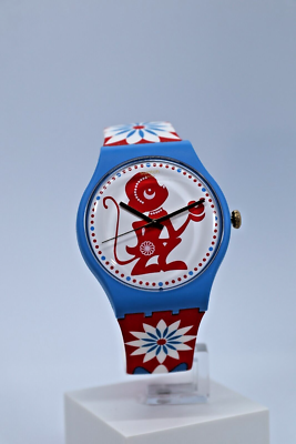#ad NEW LIMITED EDITION Swiss Swatch Originals LUCKY MONKEY SUOZ203 41mm Watch $79.99