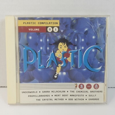 PLASTIC Compilation CD Vol 1 Electronica Various Artists Crystal Method