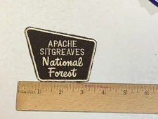 CUSTOM MADE Embroidered Apache Sitgreaves Nat. Forst Iron On and/or Sew On Patch