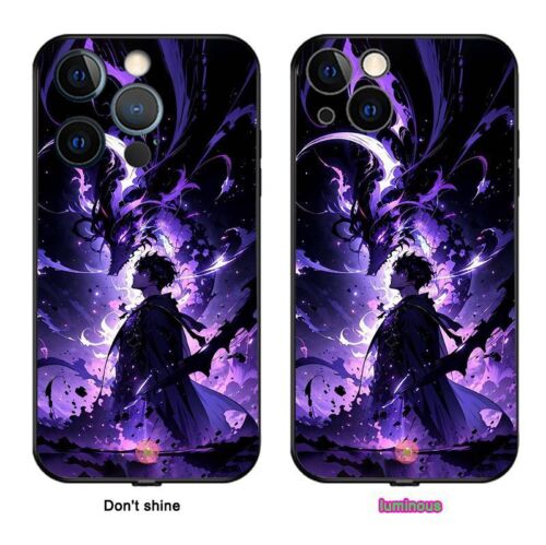 Induction Cool LED Light up Glass Phone Case Cover for iPhone 13 14 15 16Pro Max - Picture 13 of 15