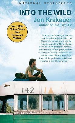 Into the Wild by Krakauer, Jon Paperback Book Used