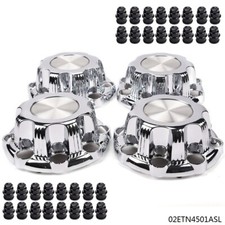 4pcs 8 Lug Wheel Hub Center Caps Fit For Silverado Avalanche Sierra 1500 2500