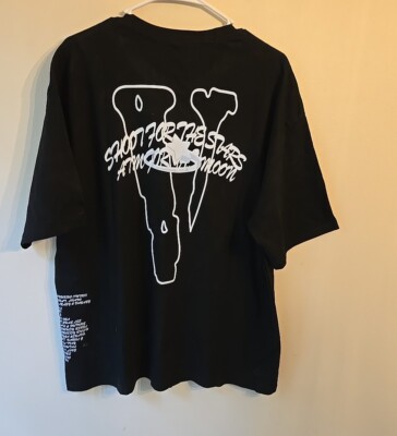 Pop Smoke × Vlone★ユニセックス Tracklist Tee Tシャツ NEW Pop Smoke x Vlone Tracklist Tee Black Size S-XL FREE