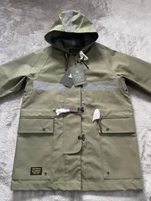 Element X Nigel Cabourn The Cameraman Parka Fall Winter Jacket Olive Men Medium