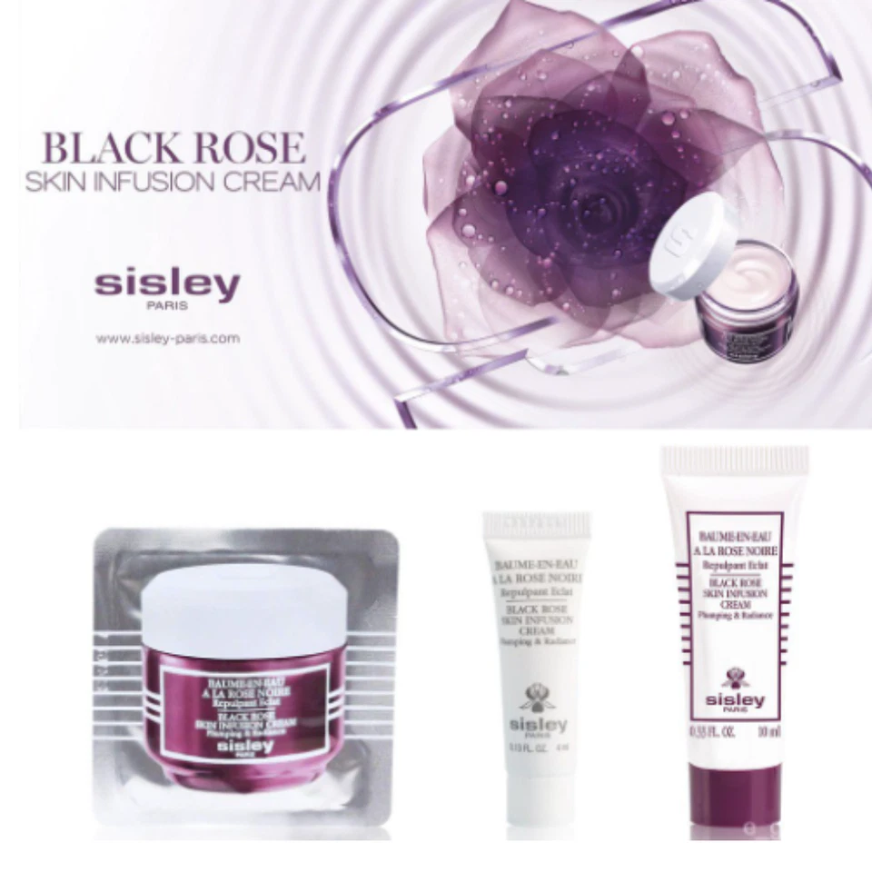 Crema infusión piel rosa negra SISLEY 4 ml. Tamaño de muestra x3. Foto 3 de 4