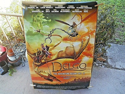 DELGO THE MOVIE 2008 ORIGINAL DUAL SIDED LOBBY POSTER 27" X 40" - Picture 2 of 5