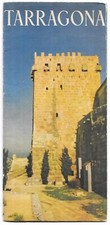 Vintage Tarragona Spain Travel Tourist Brochure 1950s-1960s