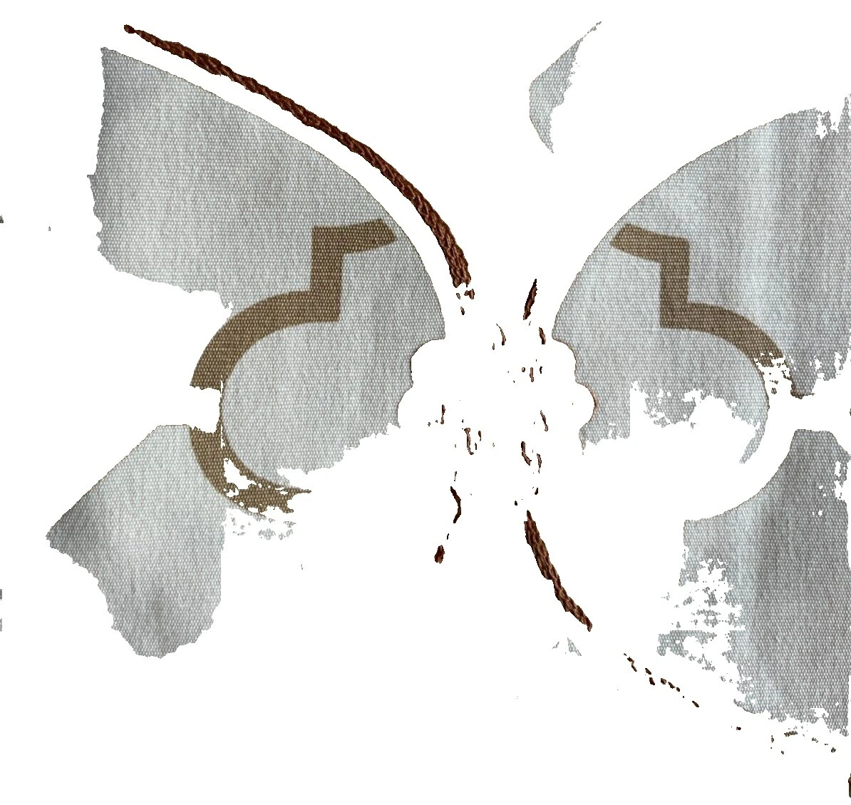 Algodão Tecidos de artesanato branco para Casa e Jardim