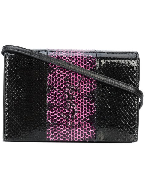 ysl pink snakeskin bag