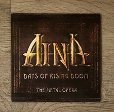 AINA 'Days of Rising Doom: The Metal Opera' CD Promo RARE Avantasia, Trillium 