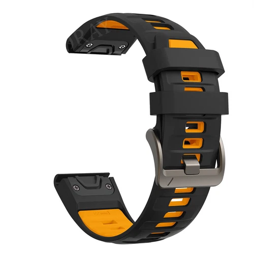 Quick Fit Strap For Garmin Fenix 8 E 7 7X 6 6S 6X 5X 5Plus 3 Silicone Watch Band - Picture 29 of 71