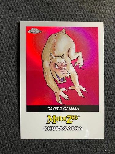 2022 Topps MetaZoo Chrome - REFRACTORS / X-FRACTORS / Inserts - Battles / Lore
