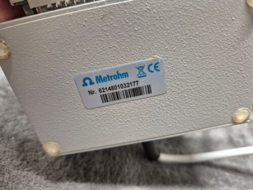 METROHM 917 Coulometer + 885 Compact Oven SC with usb dongle metrohm - Foto 22 di 22