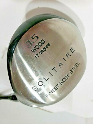 Japan Finest Kobe Steel SMT Solitaire Fairway 3.5 Wood 17° PGA Tour Stiff RH