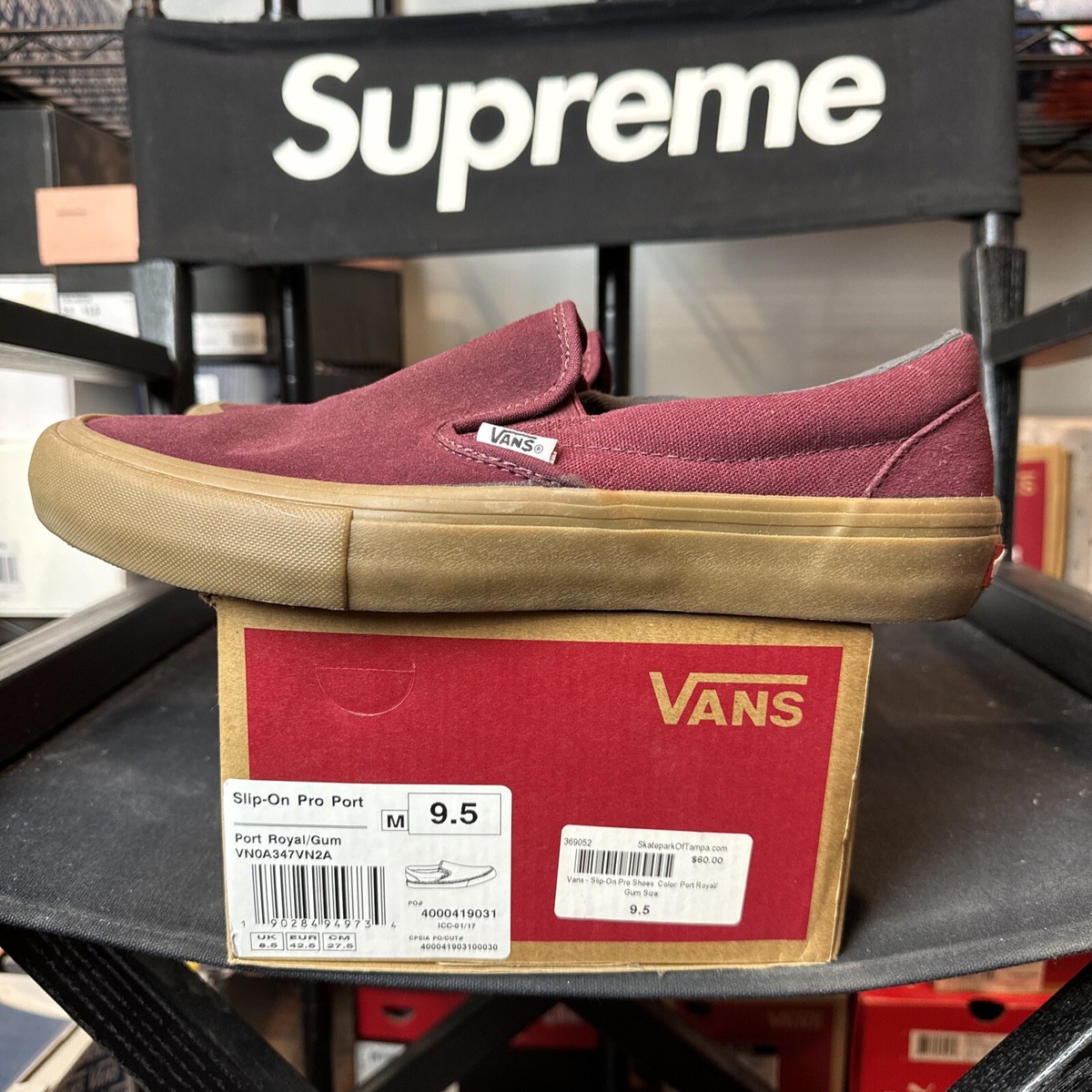 Vans Slip On Port Royal Gum Sole