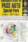 ROBERTO BETTEGA JUVENTUS SEASON 1997 1998 PARKING CARD 314