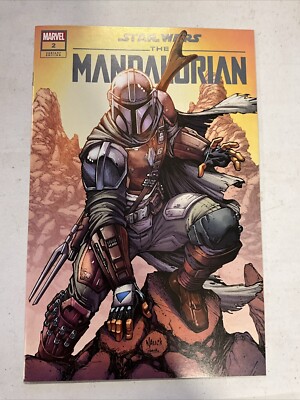STAR WARS: THE MANDALORIAN #2 UNKNOWN COMICS TODD NAUCK VARIANT MARVEL 2022