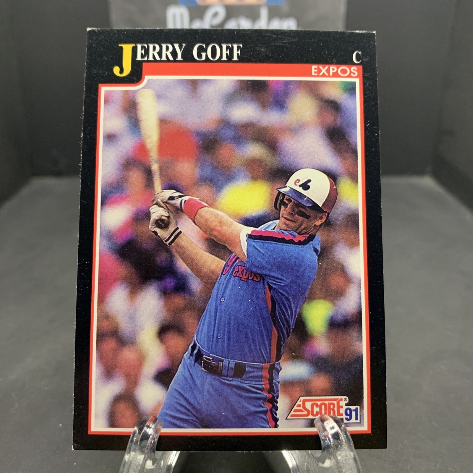 1991 Score Jerry Goff #834 Montreal Expos
