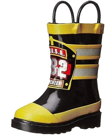 Botas Zapatos unisex para niños negro 5 Zapato de EE. UU.