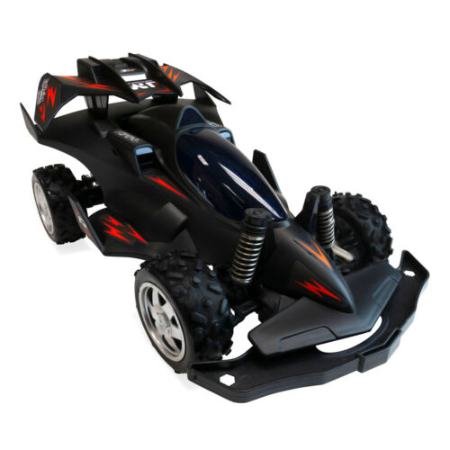 Black Formula One Racing Car Remote Control High Speed Toy Kids Birthday Gift - Picture 6 of 14