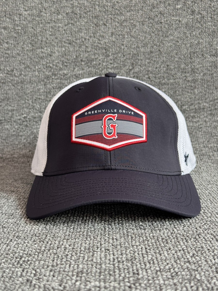 '47 Brand Greenville Drive MiLB Trucker Snapback Hat Navy White