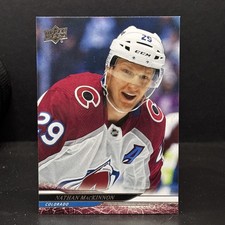 2024-25 Upper Deck Series 2 Nathan MacKinnon #285 Base Colorado Avalanche