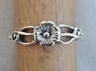 Vintage Filigree Ring Sterling Silver Hawaiian Plumeria Size 19mm About Size 9