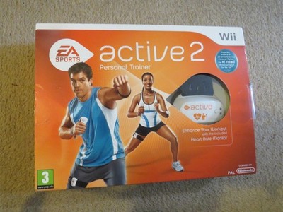 EA Sports Active 2 Personal Trainer Wii Pulsmesser Fitness Spiel Nintendo