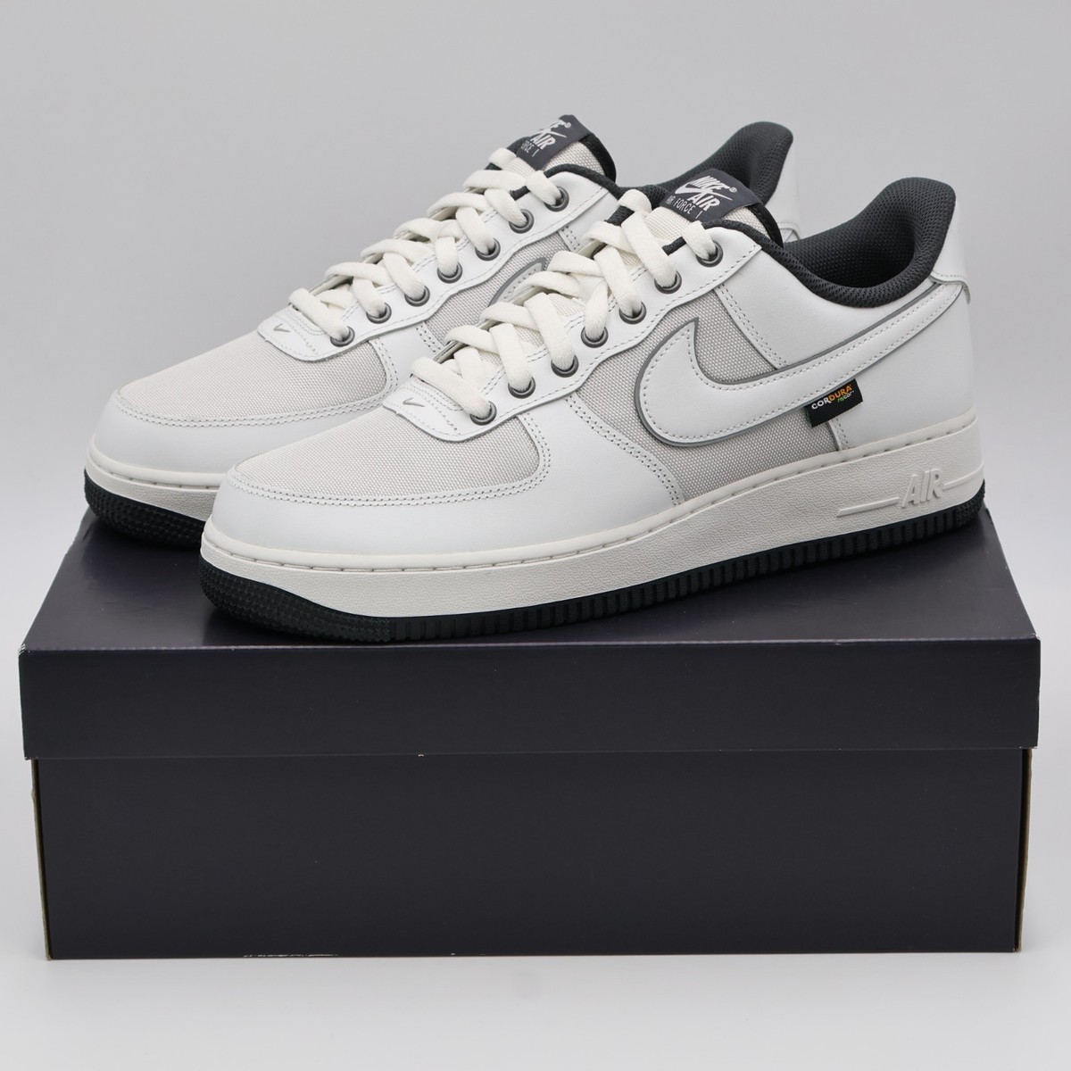 IM6001-121 Nike Air Force 1 Low Cordura Summit White Dark Smoke
