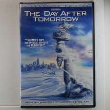 The Day After Tomorrow DVD 2004 Widescreen Edition Dennis Quaid Roland Emmerich