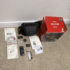 Parts, Case, and Box for Canon Optura 20 Silver MiniDV SD Camcorder 16x/320x